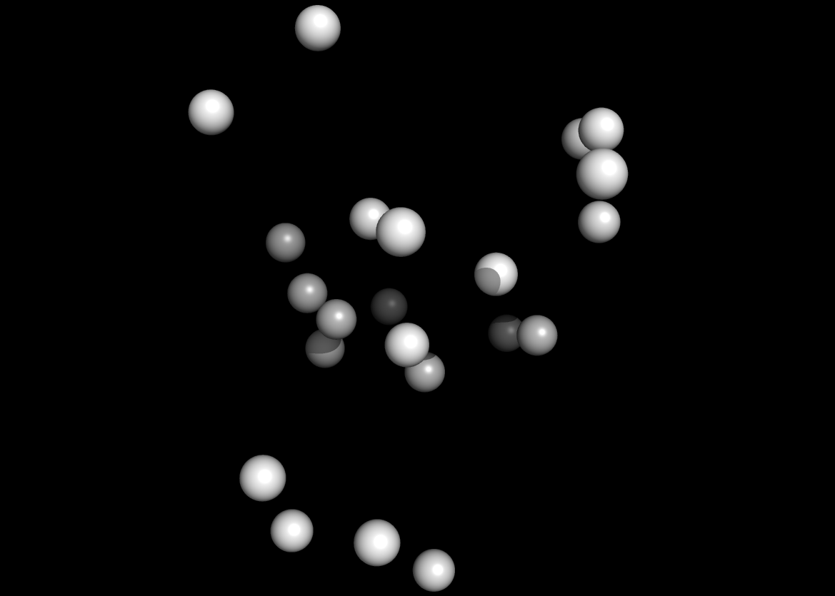 selected 3H72 atoms